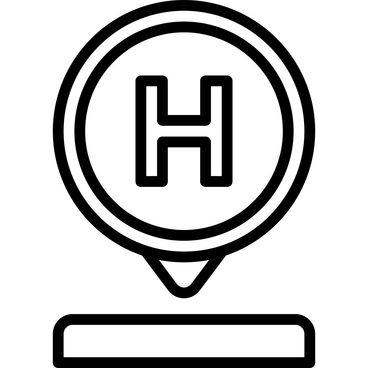 hotel location icon