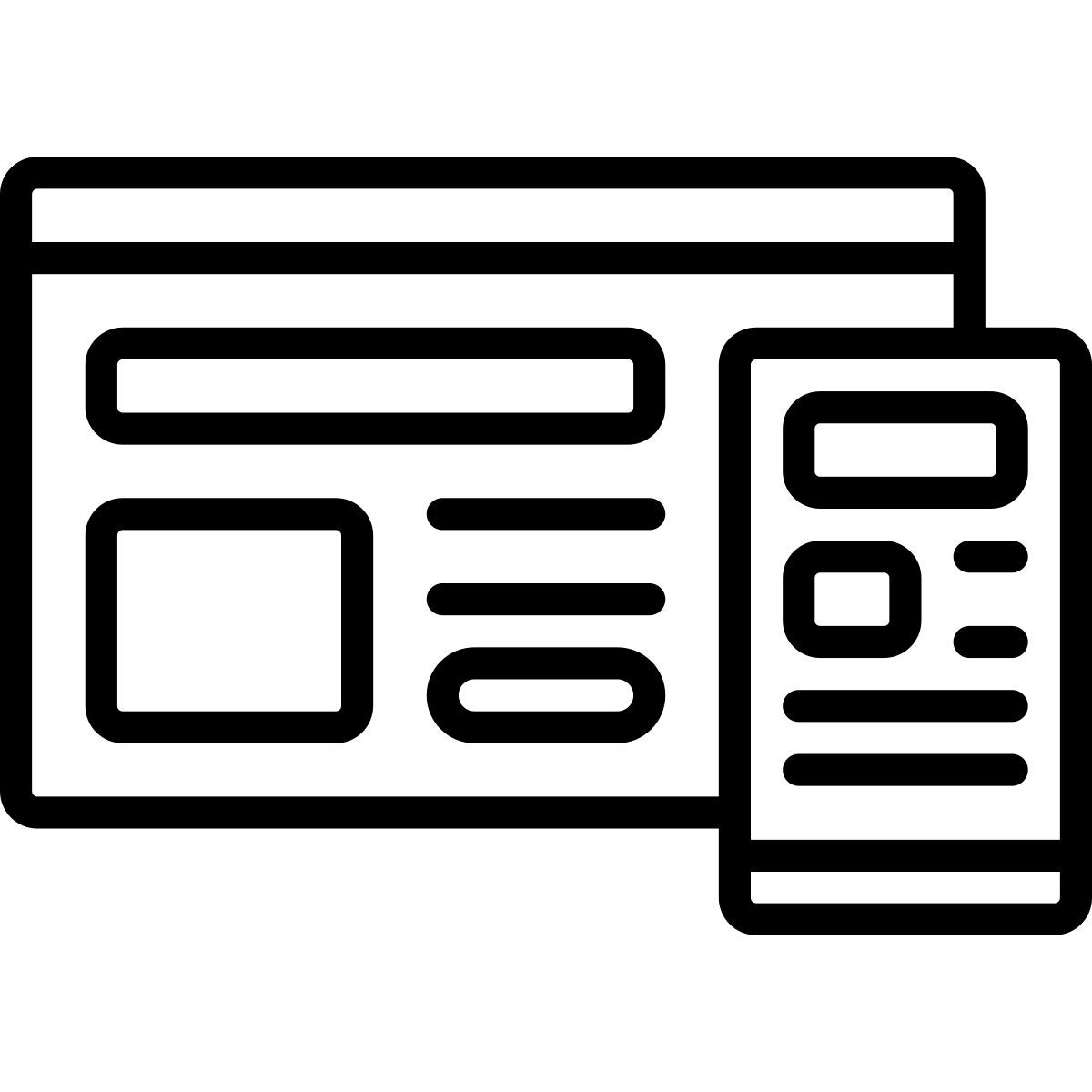 responsive icon