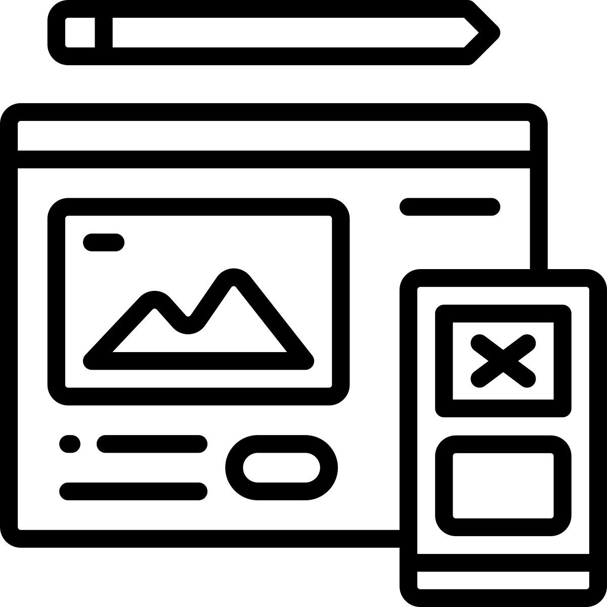 Diseño Web Filled icon