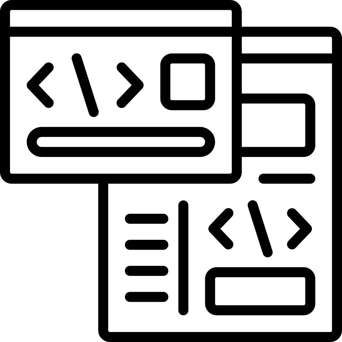 web development icon