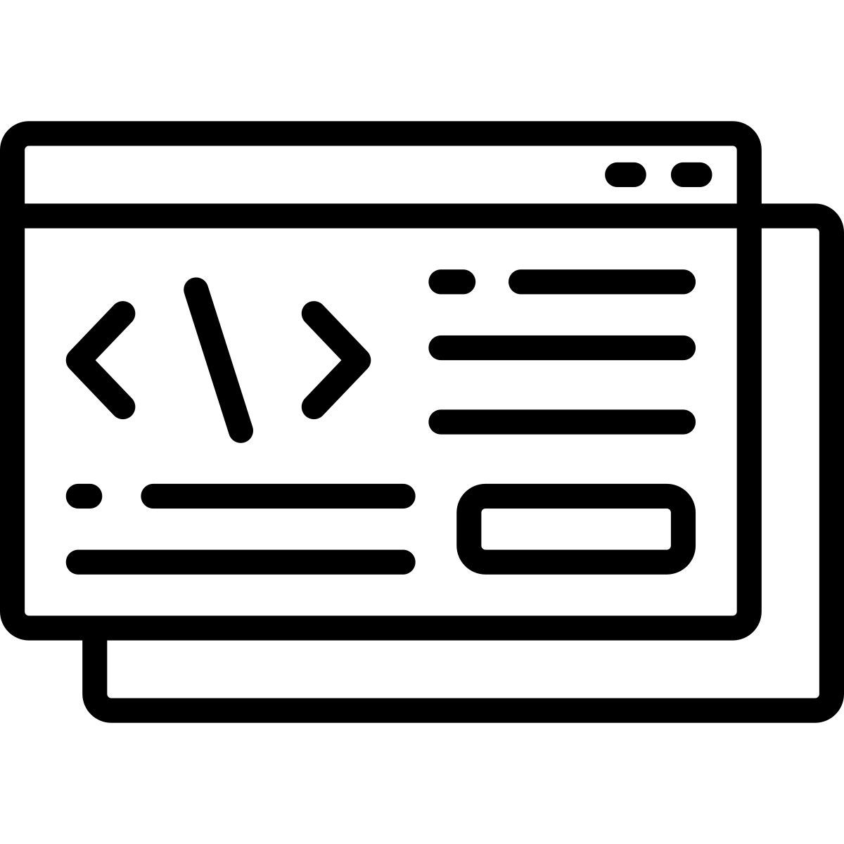 web development icon