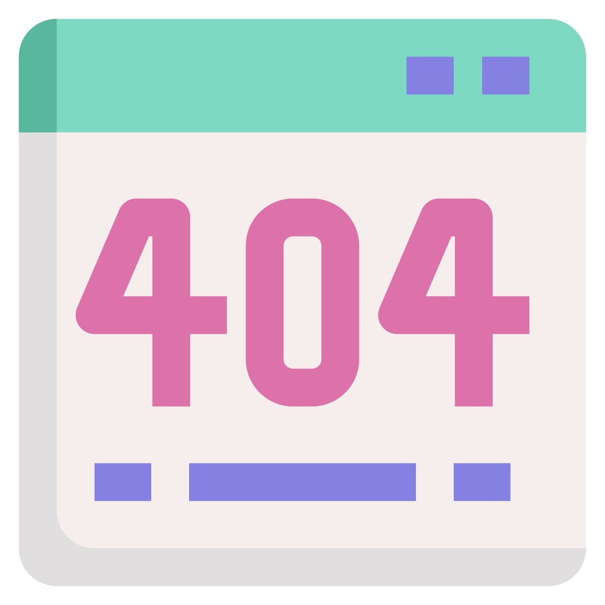 404 error icon