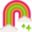 external rainbow-springtime-yogi-aprelliyanto-flat-yogi-aprelliyanto icon