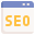 WordPress logo icon in blue circle representing WordPress Website Design Course