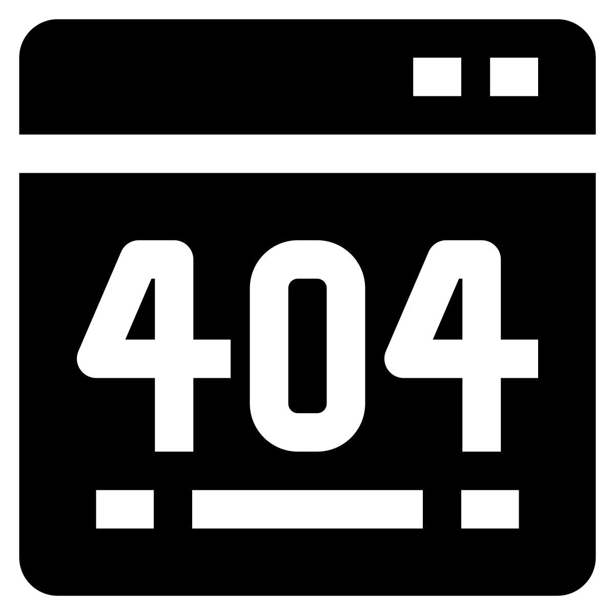 404 error icon