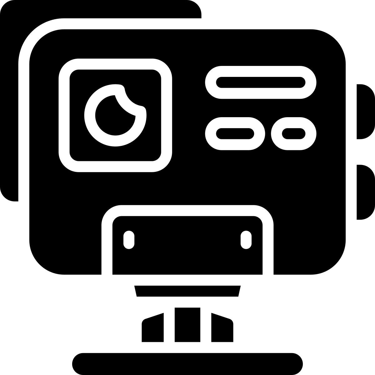 action camera icon