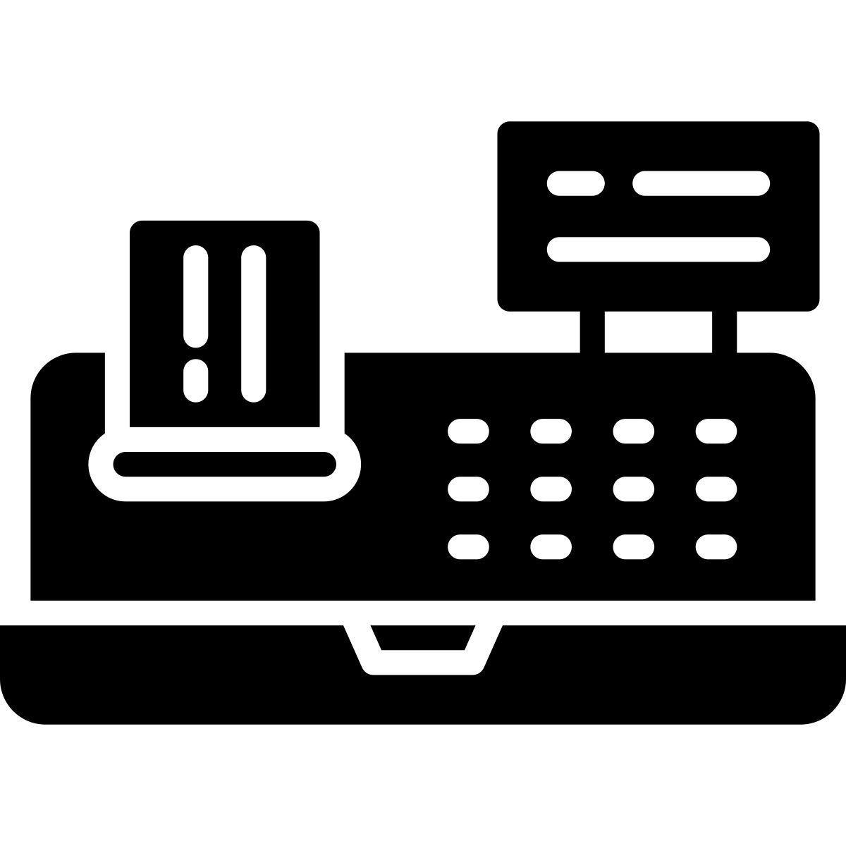 cashier machine icon