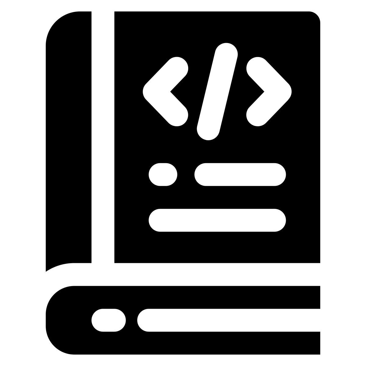 coding book icon