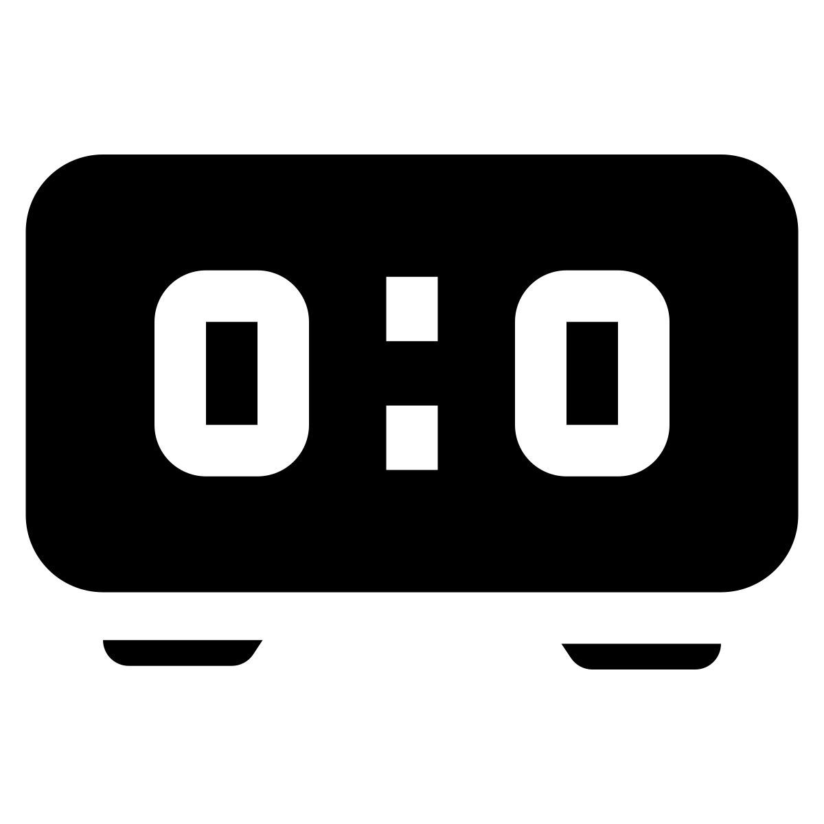 desk clock icon