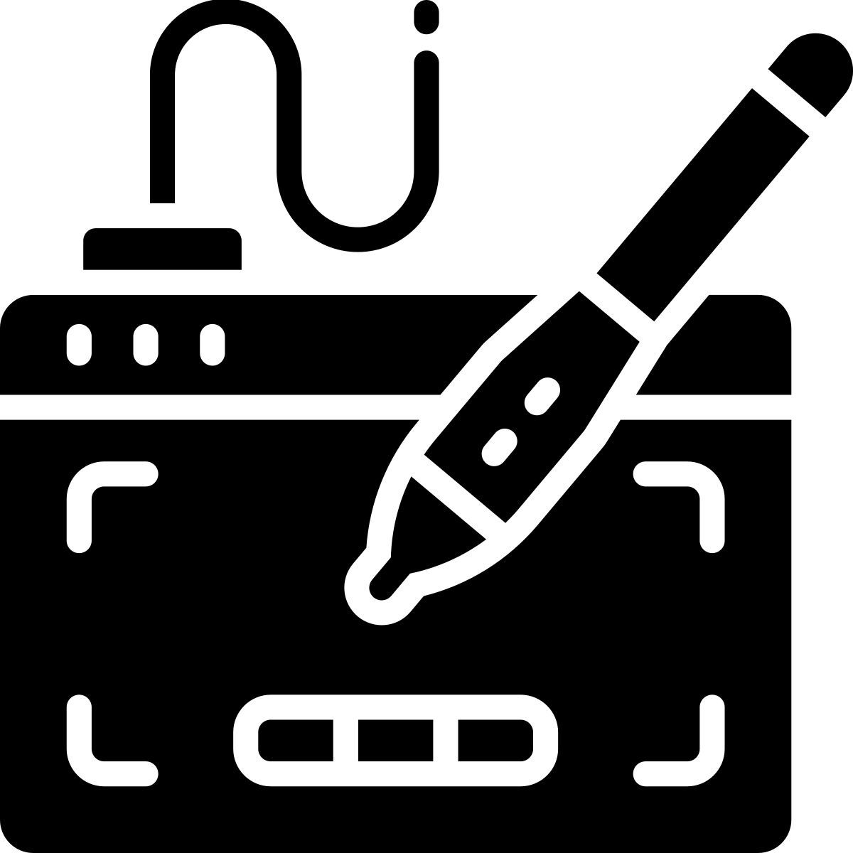 drawing tablet icon