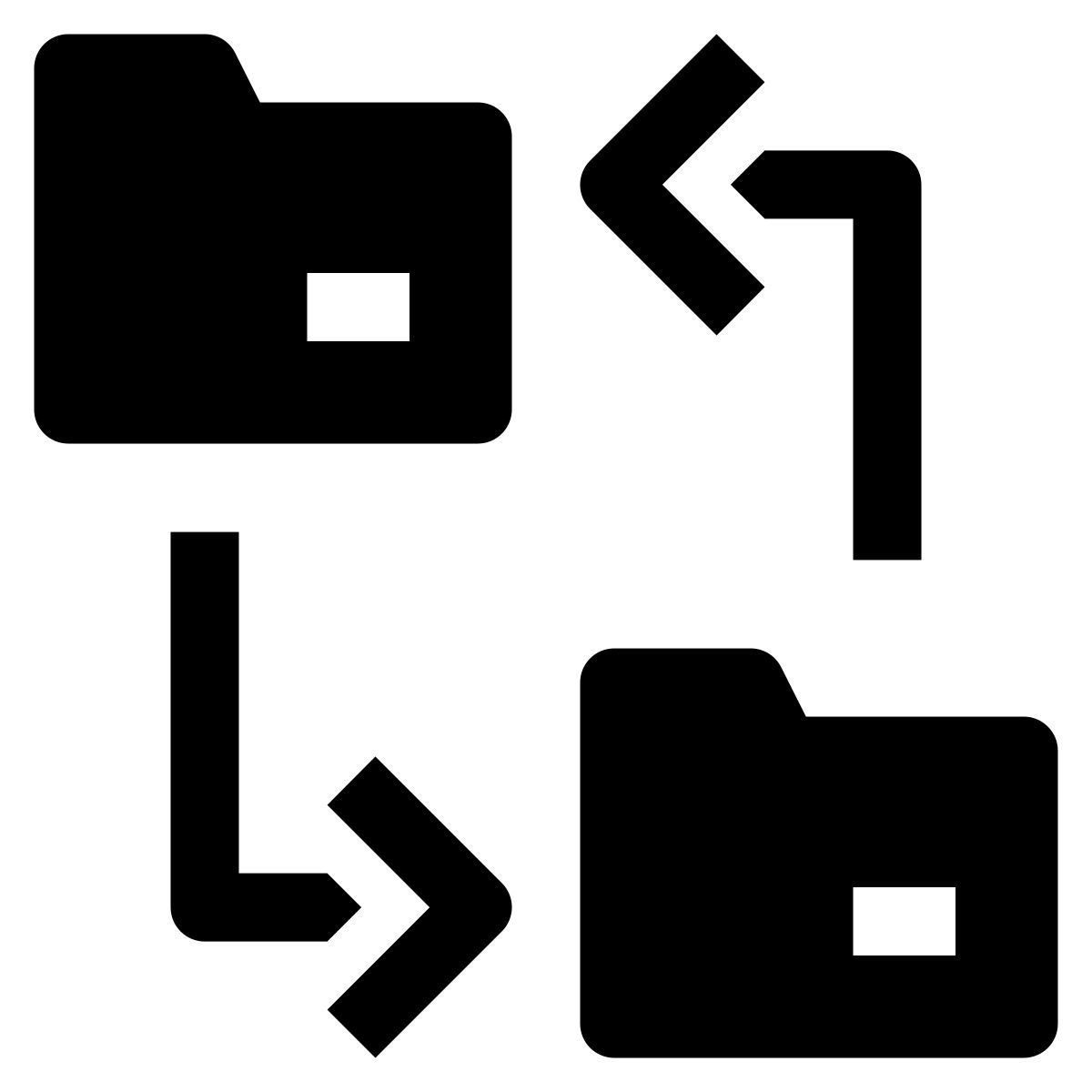 folder transfer icon