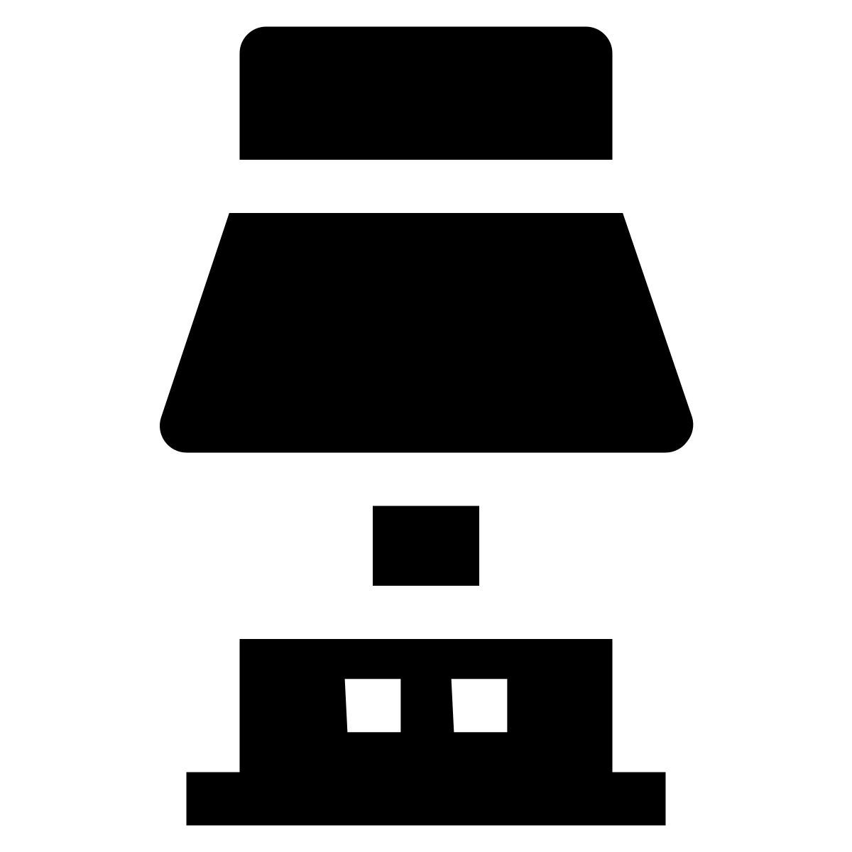lamp table icon