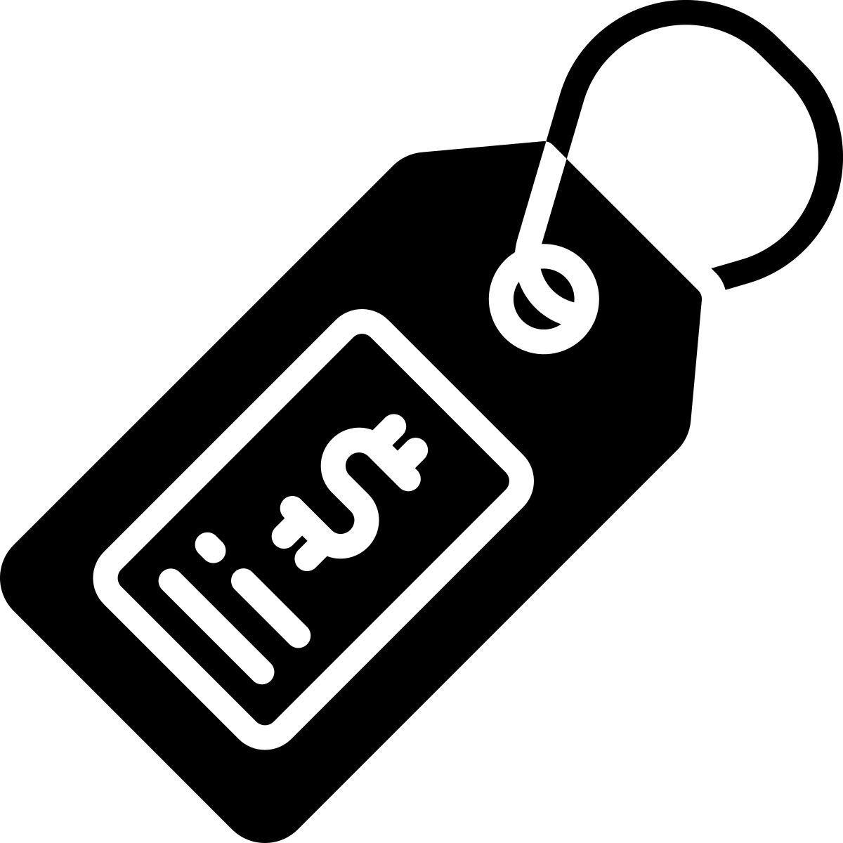 price tag icon