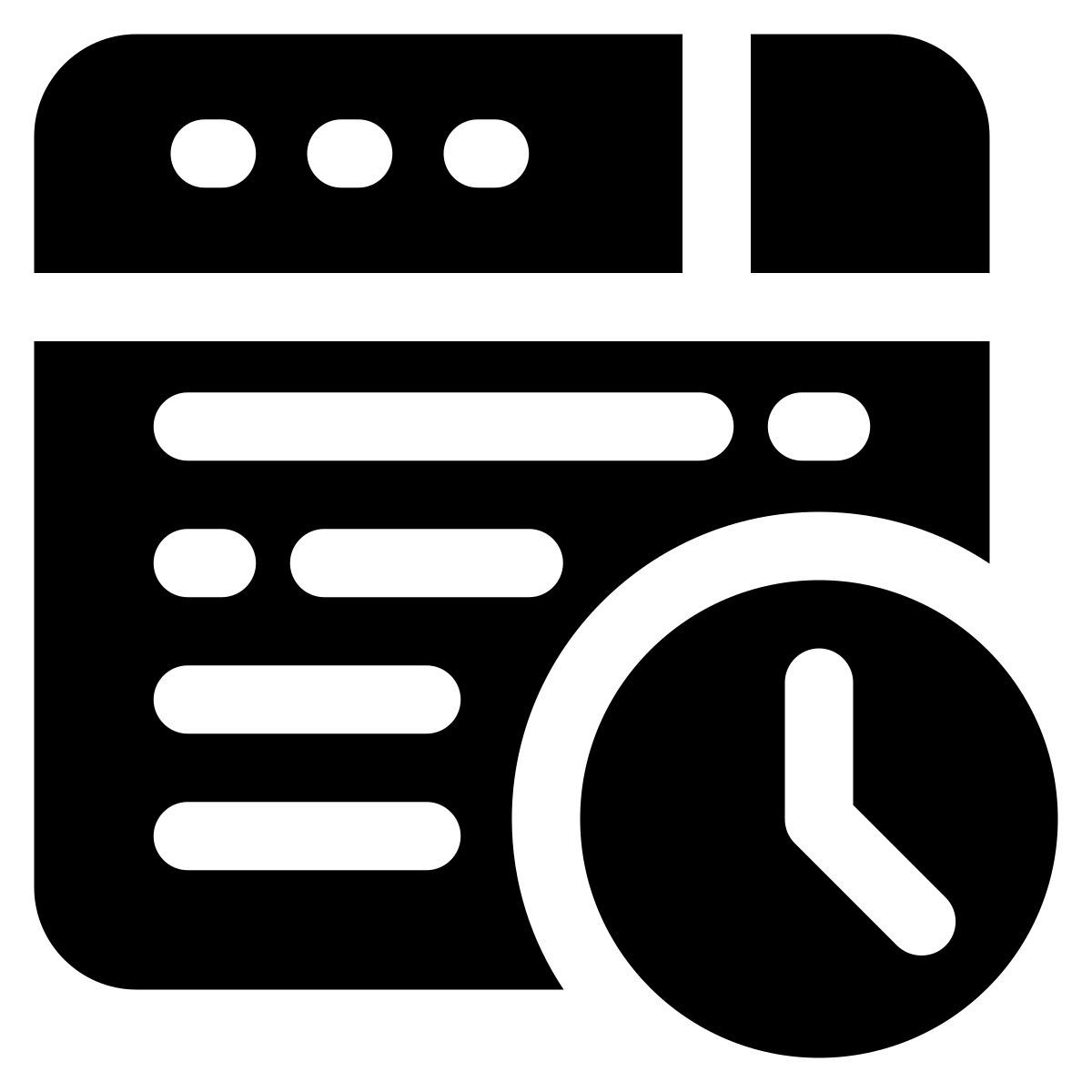 update time icon