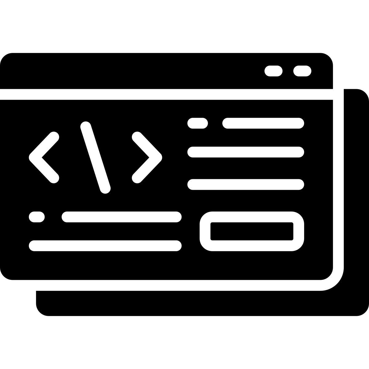 web development icon