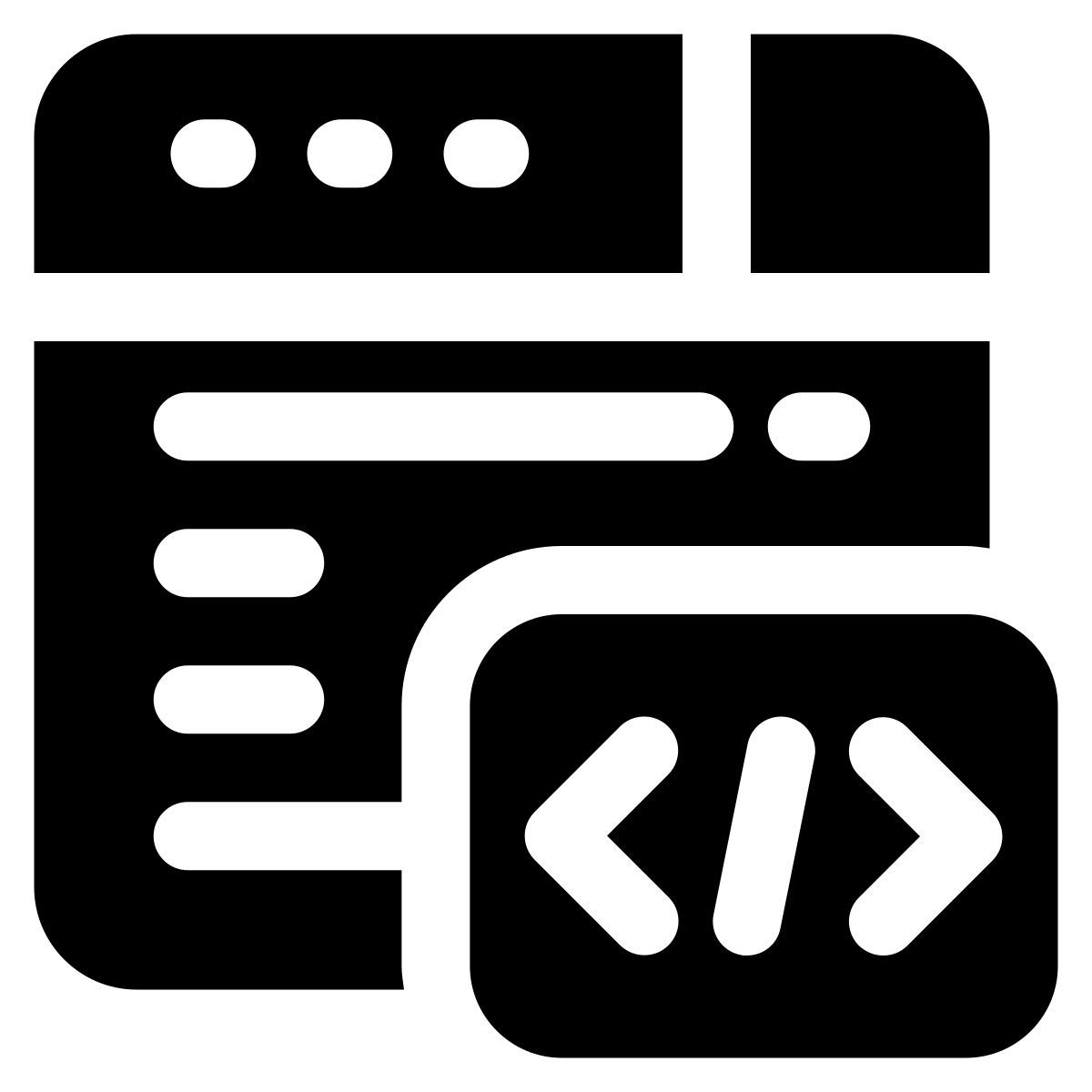 website development icon