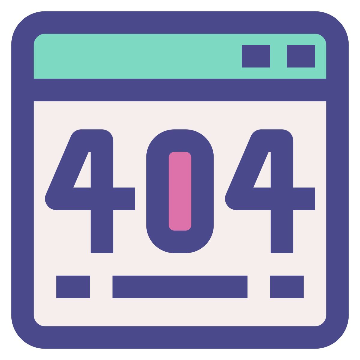 404 error icon