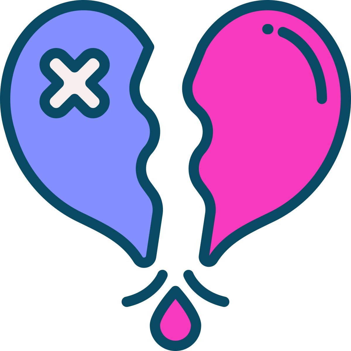 broken heart icon