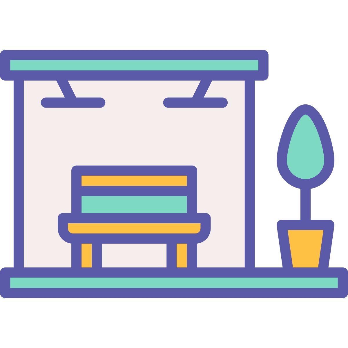 bus stop icon