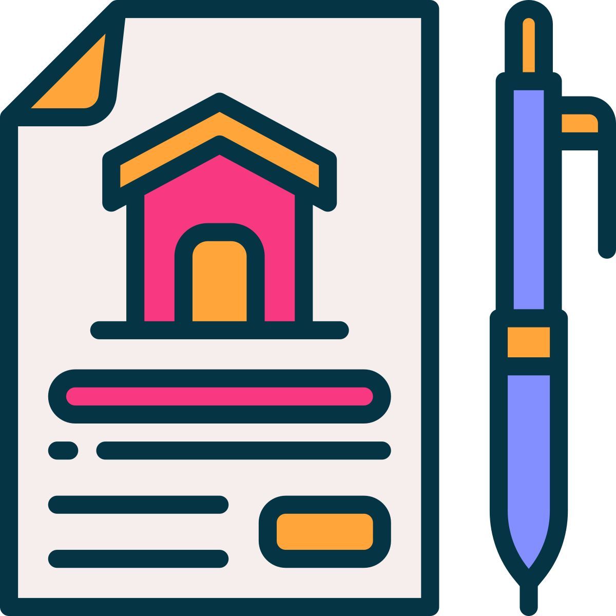 contract icon