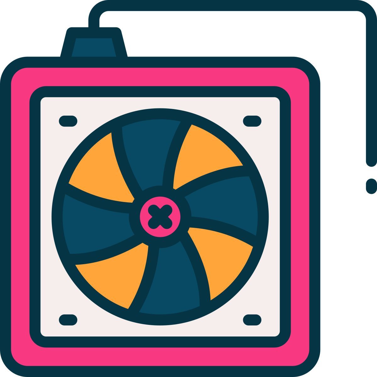 cooling fan icon
