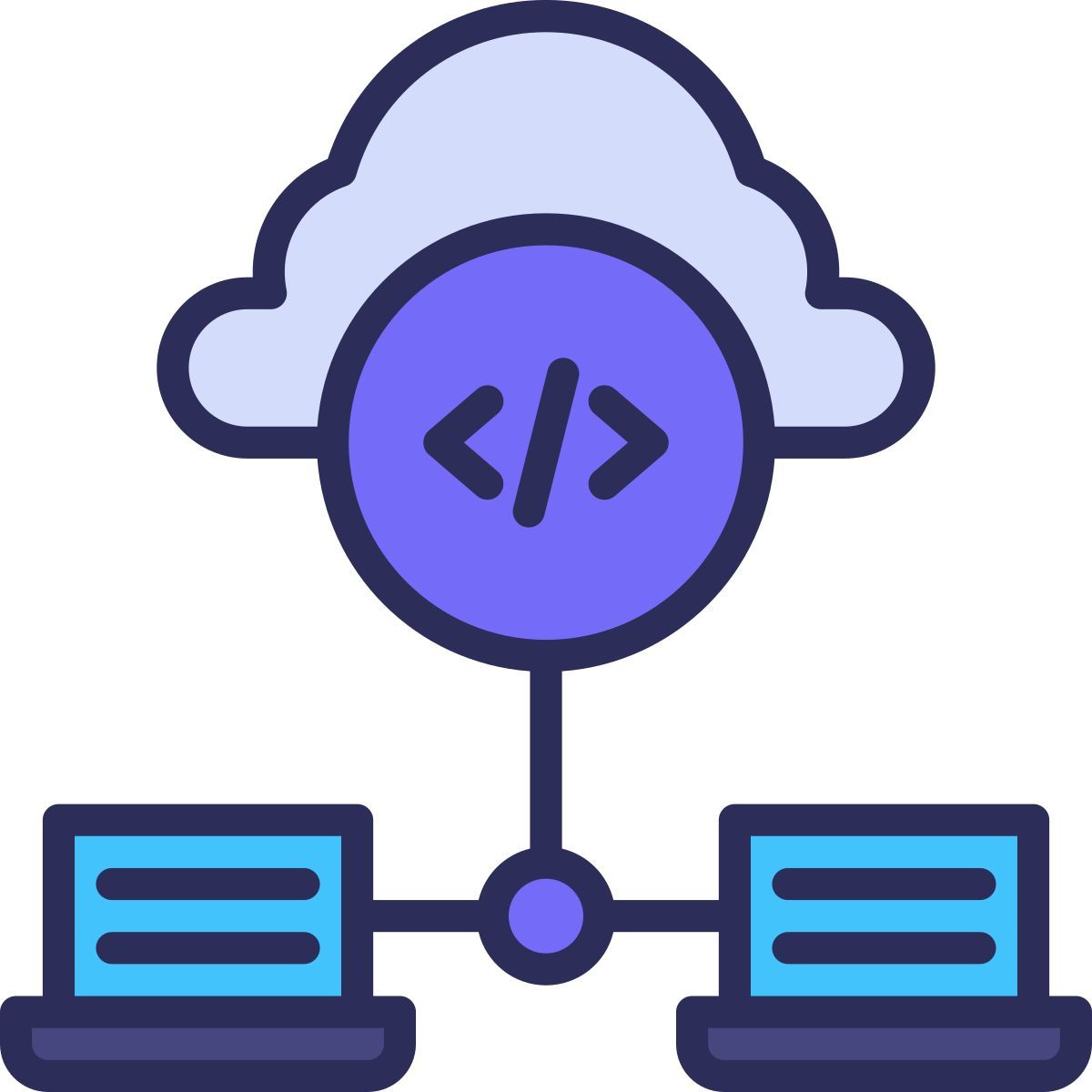 data hosting icon