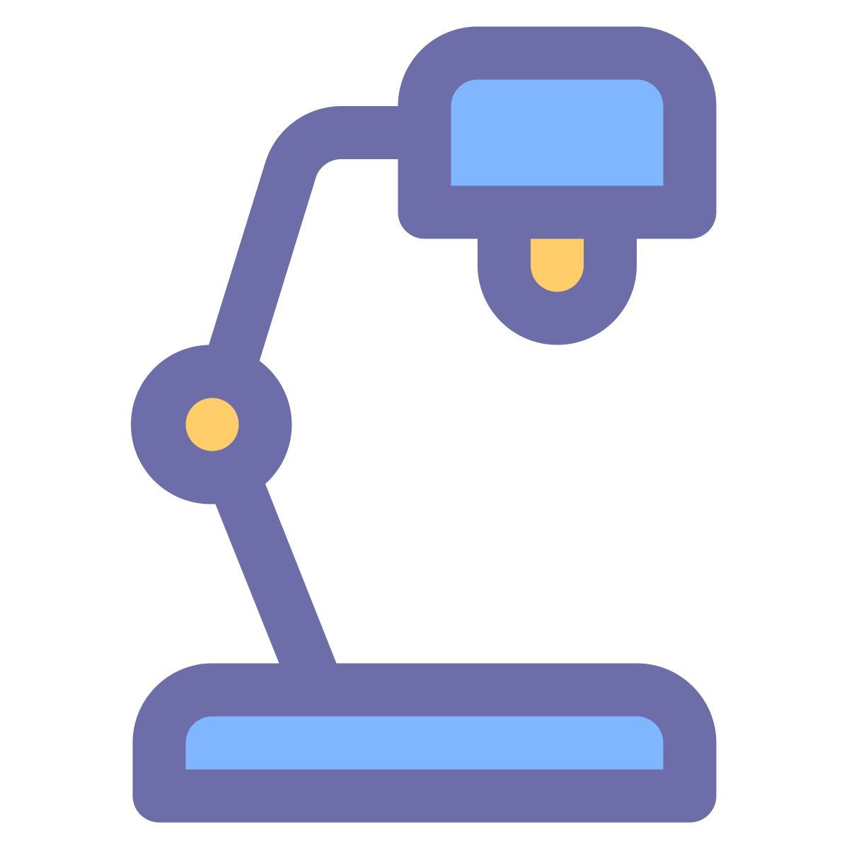 desk lamp icon