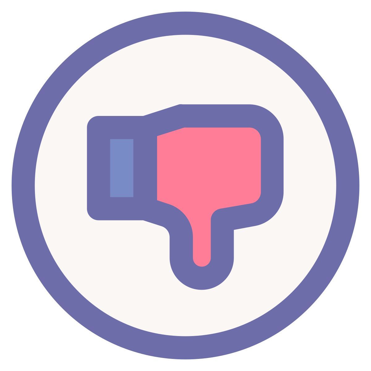 dislike icon