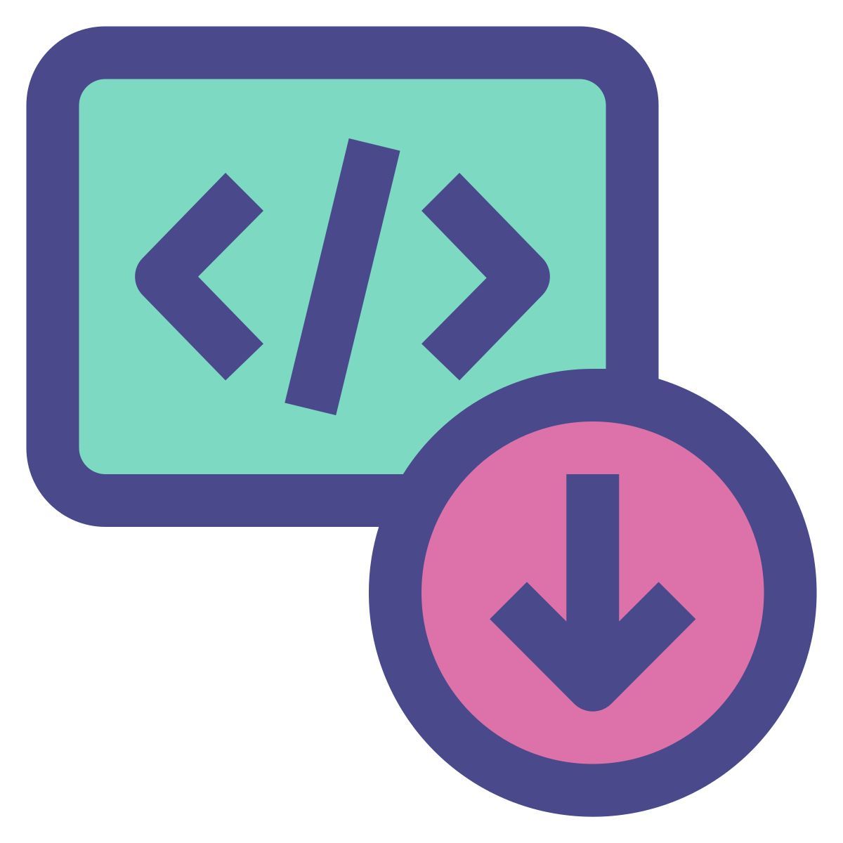 download code icon
