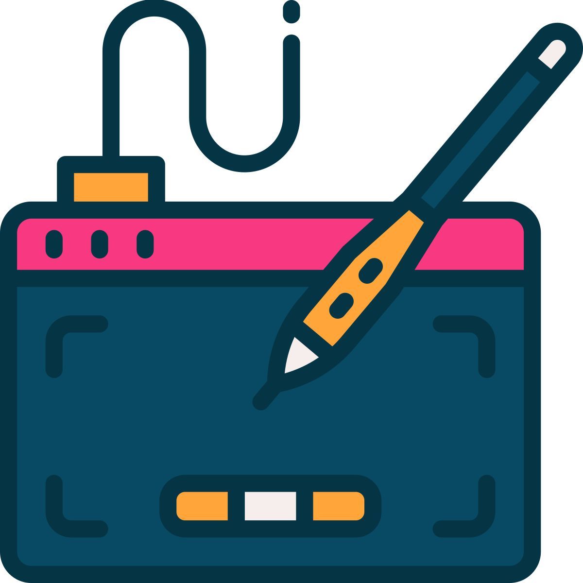 drawing tablet icon