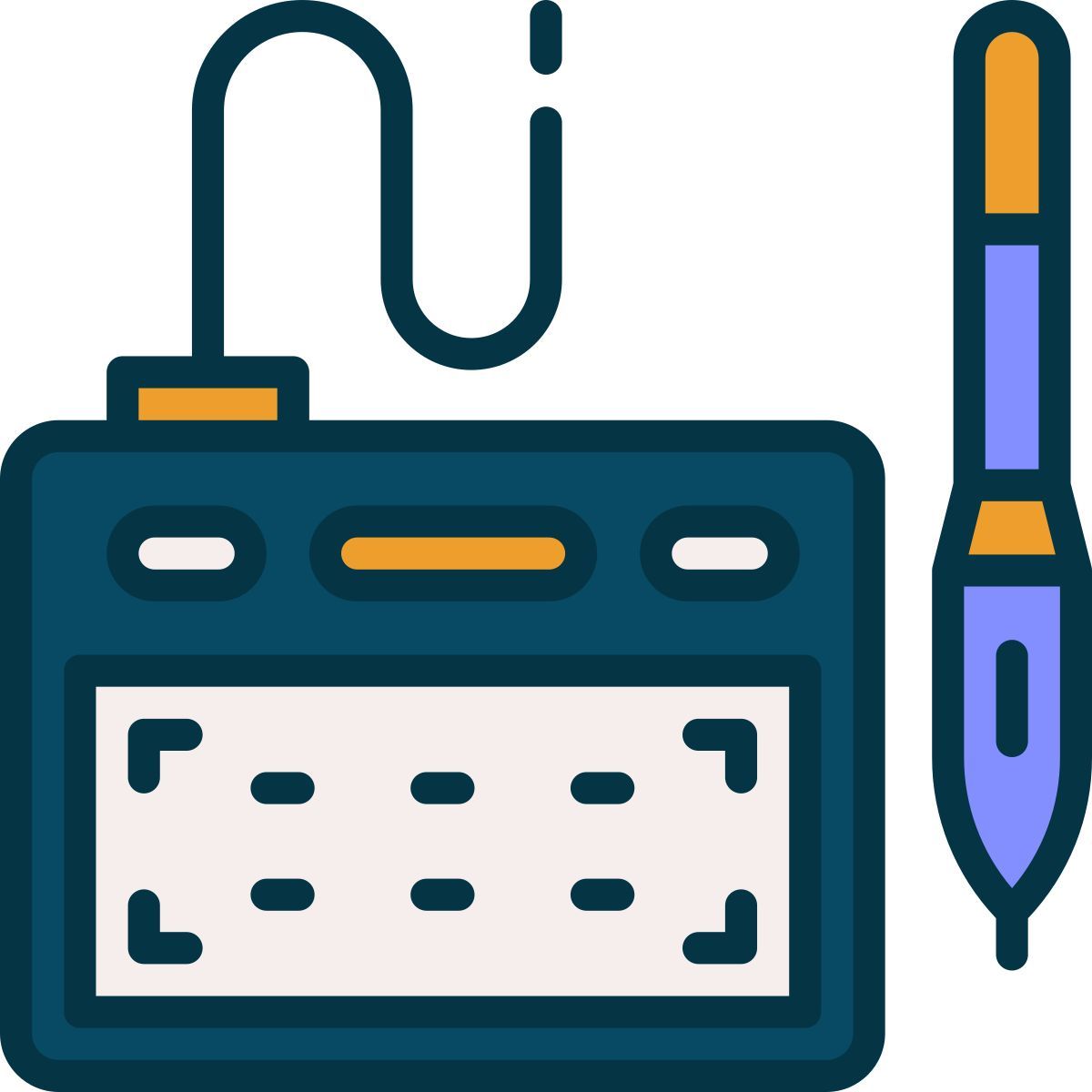 drawing tablet icon