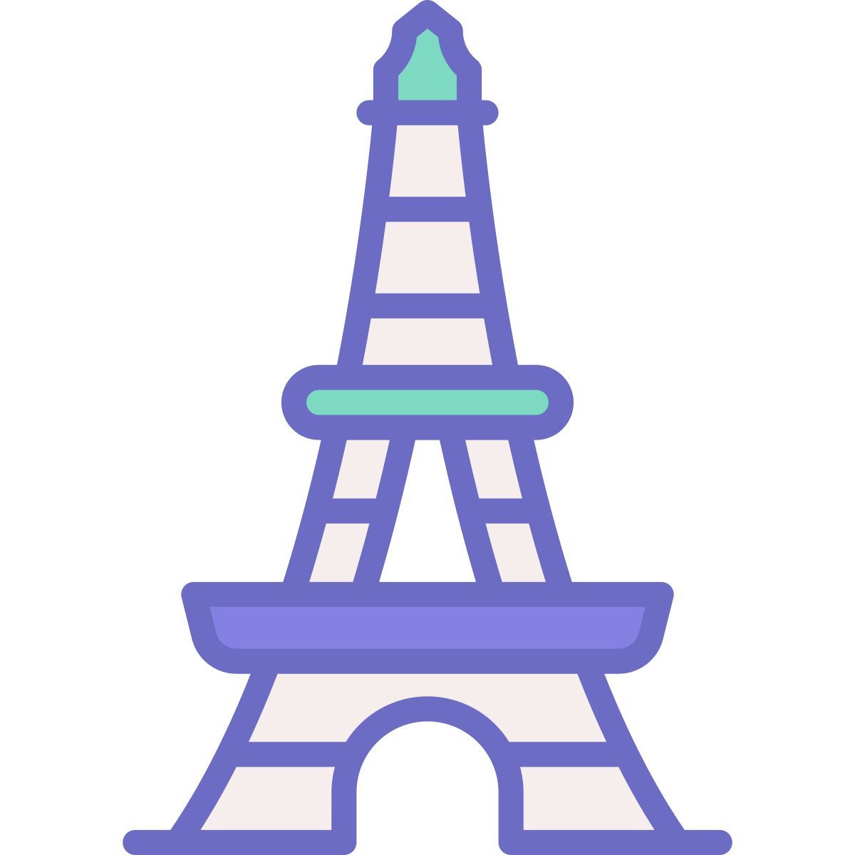 eiffel tower icon
