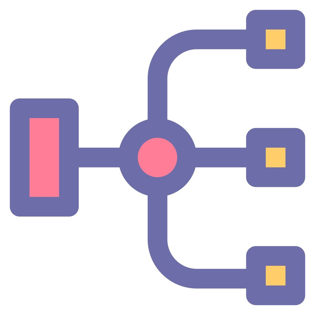 flow chart icon