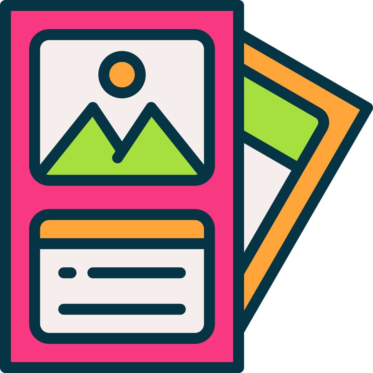 flyer icon