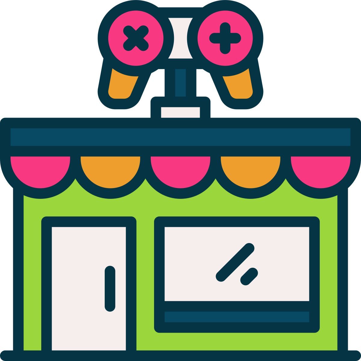 magasin de jeux icon