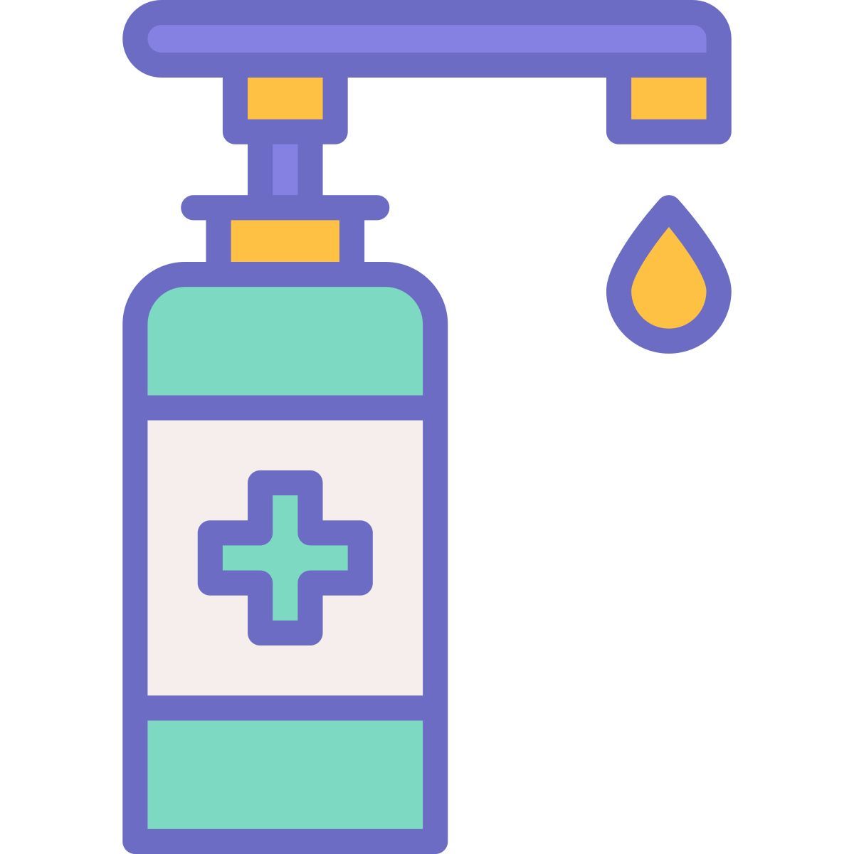 hand sanitizer icon