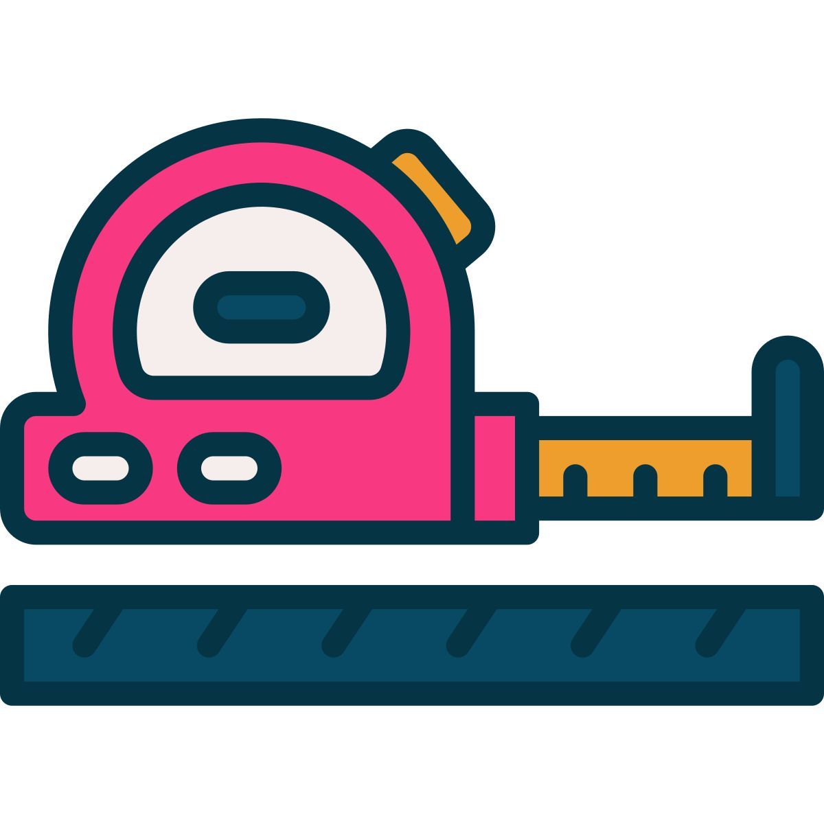measuring tape icon