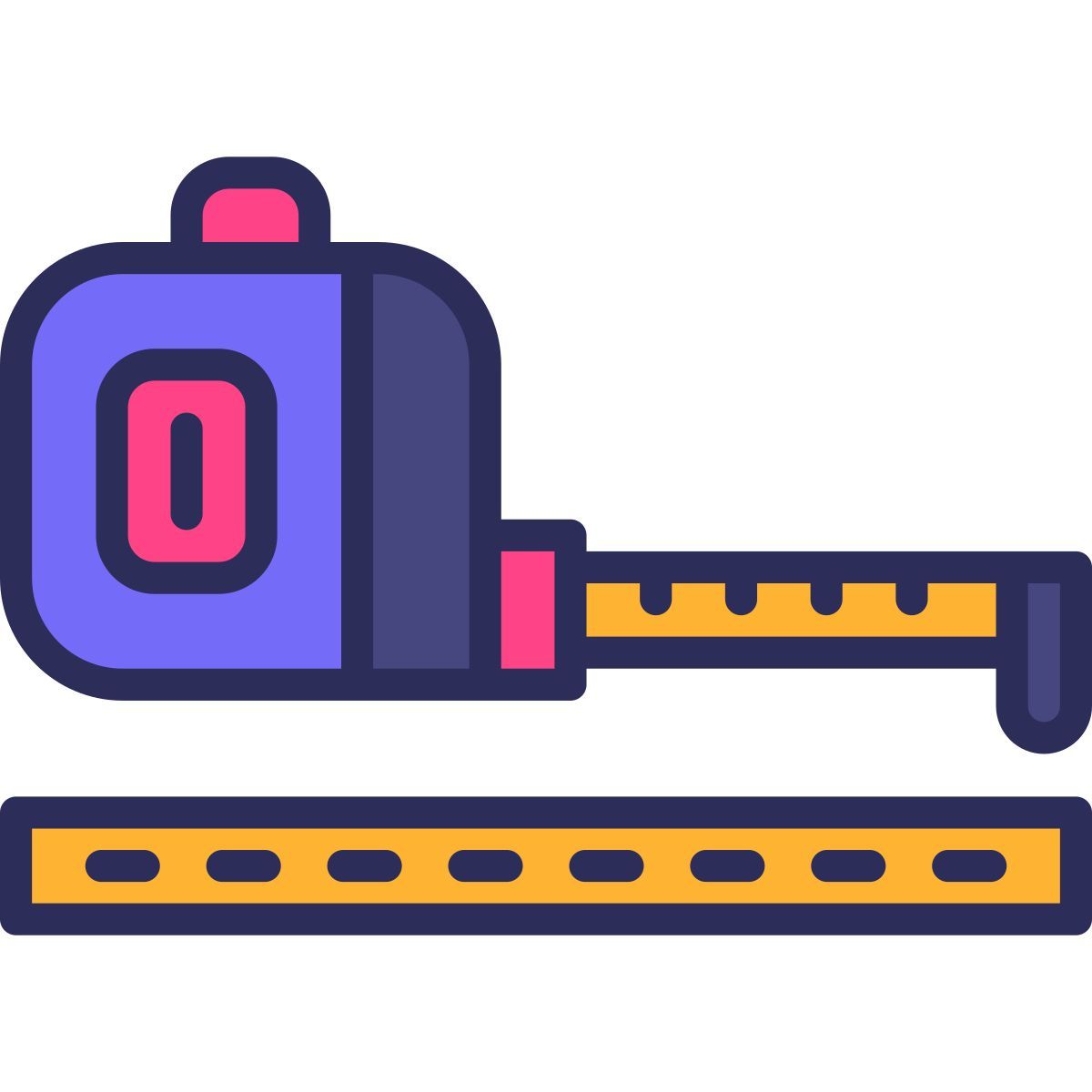 measuring tape icon