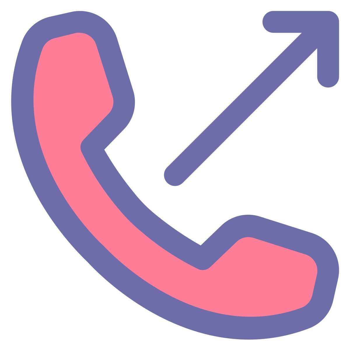 outcoming call icon