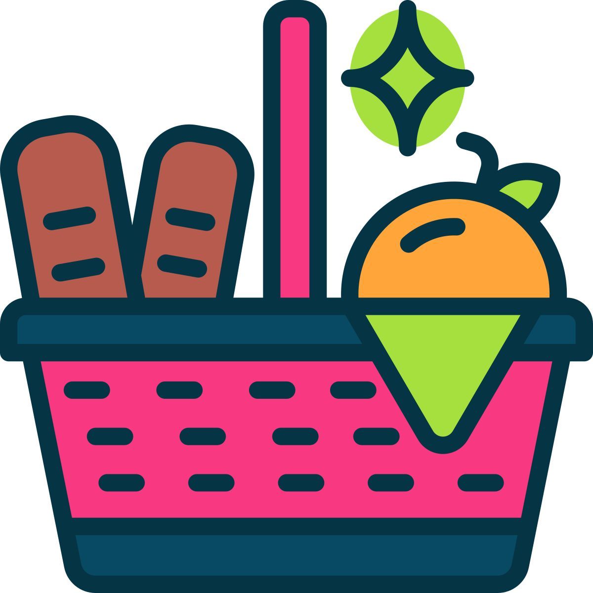 picnic basket icon