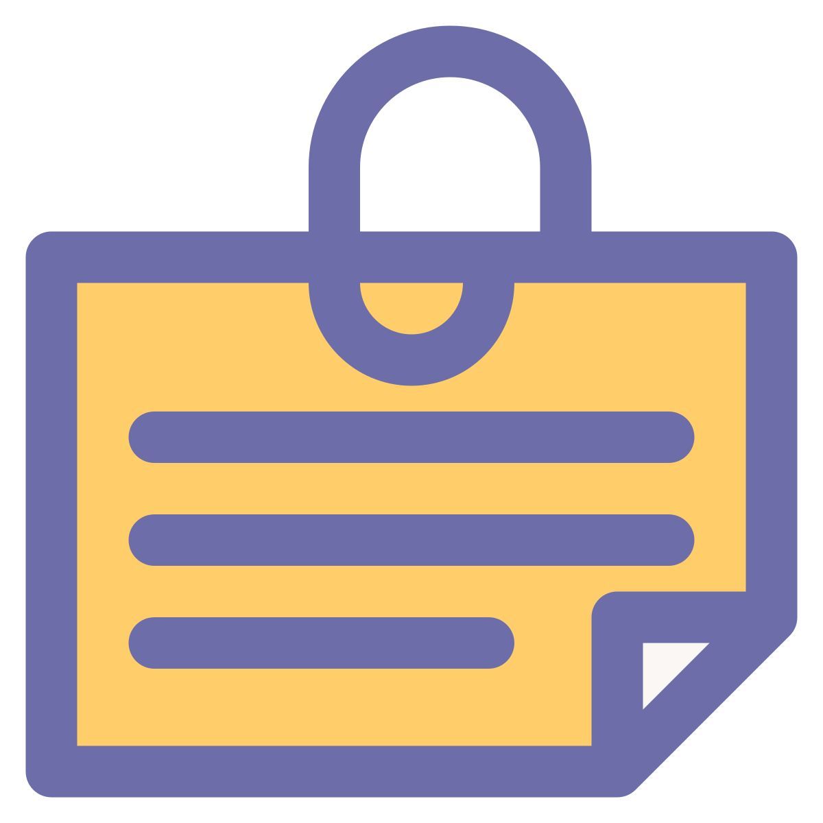 sticky note icon