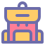 external backpack-travel-yogi-aprelliyanto-outline-color-yogi-aprelliyanto icon