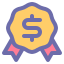 external badge-finance-and-currency-yogi-aprelliyanto-outline-color-yogi-aprelliyanto icon