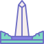external obelisk-landmark-and-monument-yogi-aprelliyanto-outline-color-yogi-aprelliyanto icon
