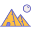 external pyramid-landmark-and-monument-yogi-aprelliyanto-outline-color-yogi-aprelliyanto icon