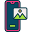 external smartphone-branding-identity-yogi-aprelliyanto-outline-color-yogi-aprelliyanto icon