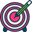external target-creative-innovation-yogi-aprelliyanto-outline-color-yogi-aprelliyanto icon