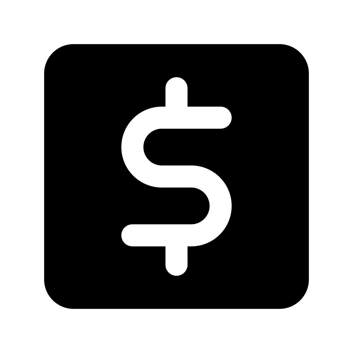 dólar cuadrado icon