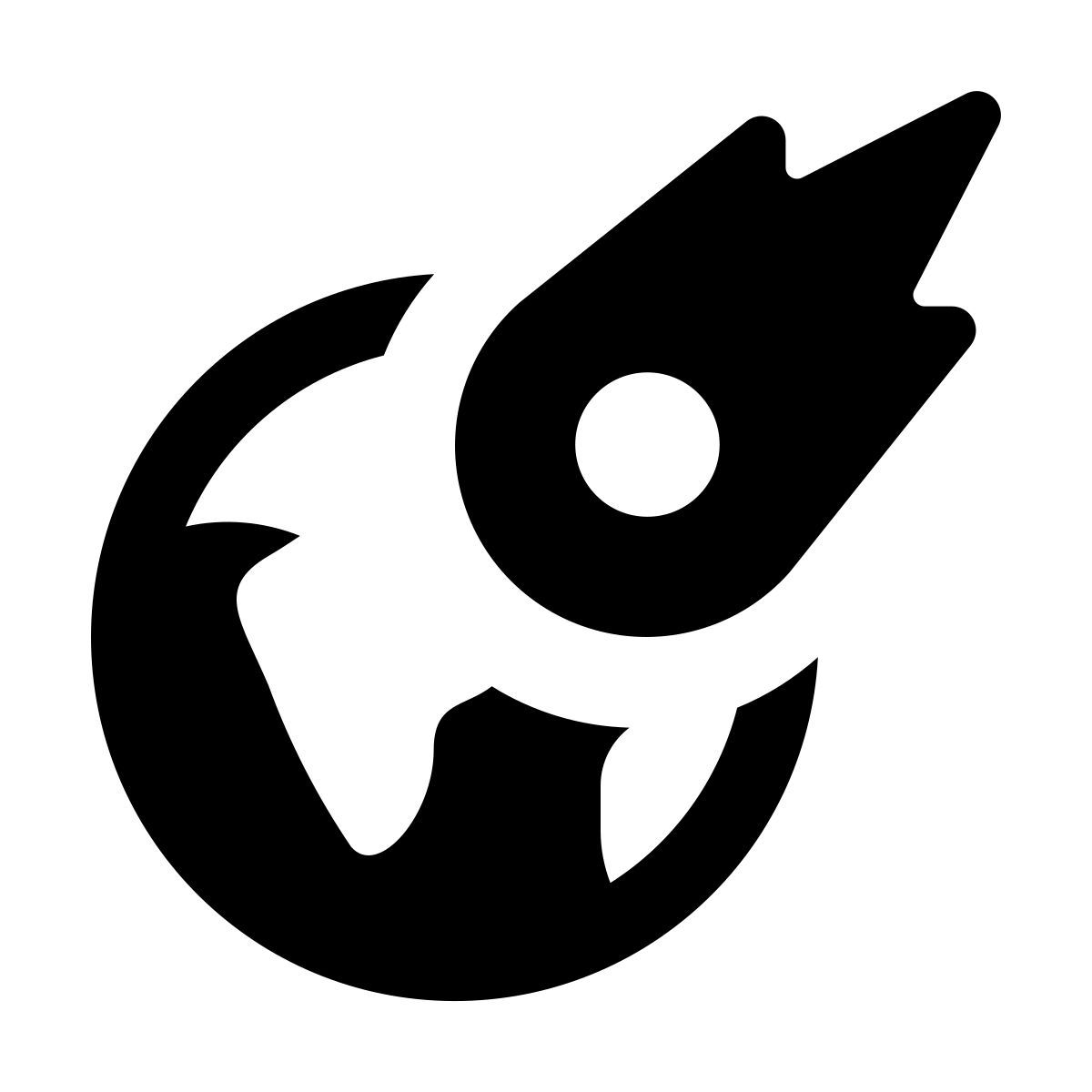 earth comet icon