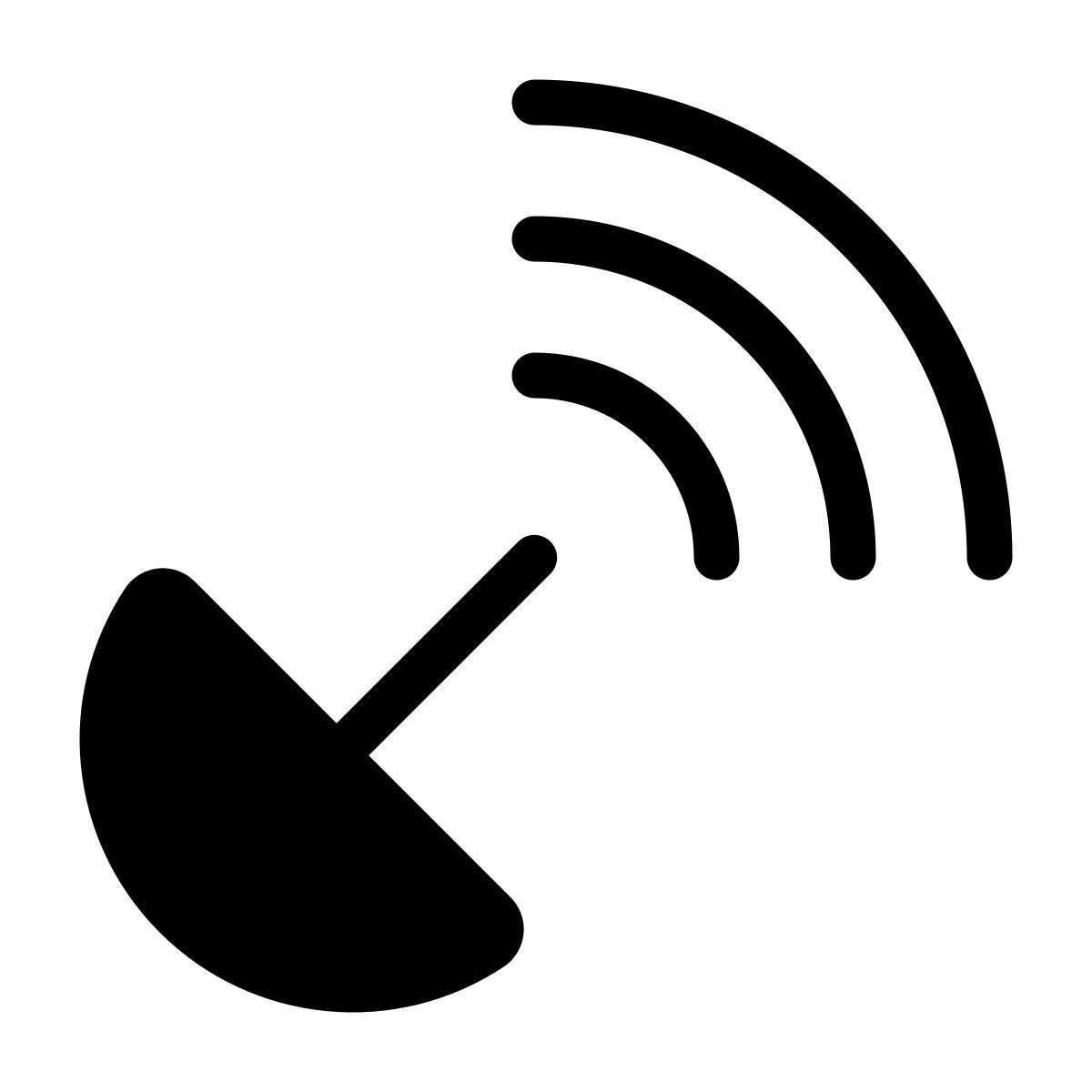 satellite dish icon
